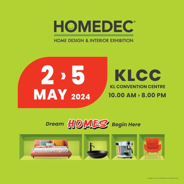 2024 HOMEDEC Kuala Lumpur: Home Design & Interior Exhibition