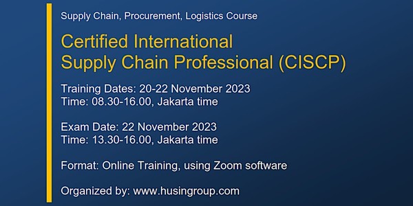 Certified International  Supply Chain Professional (CISCP)