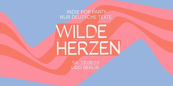 Wilde Herzen • Indie Pop Party mit deutschen Texten • Bahnhof Pauli Hamburg