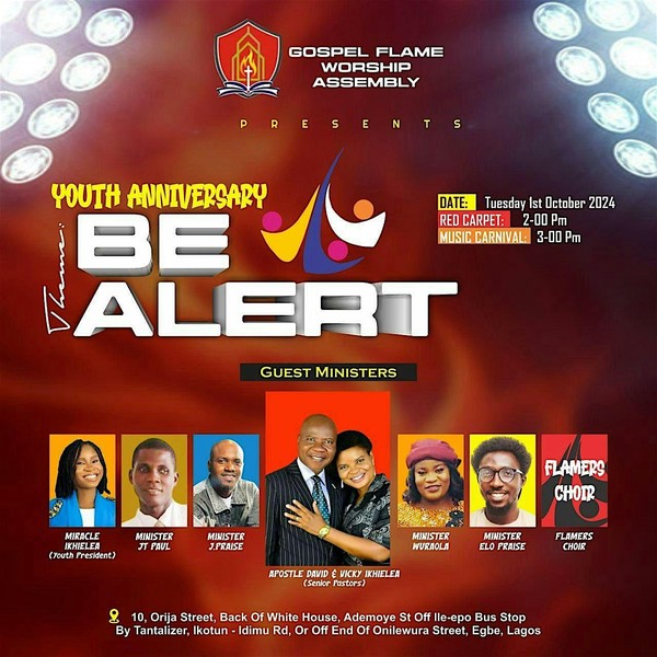 YOUTH CONVENTION 2024: BE ALERT