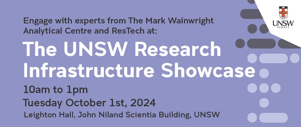 UNSW Research  Infrastructure Showcase