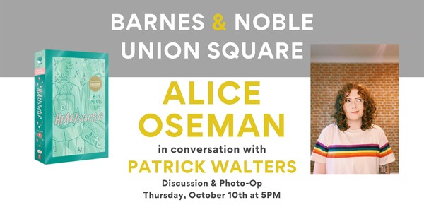 Alice Oseman discusses HEARTSTOPPER Books and Season 3 at B&N Union Square