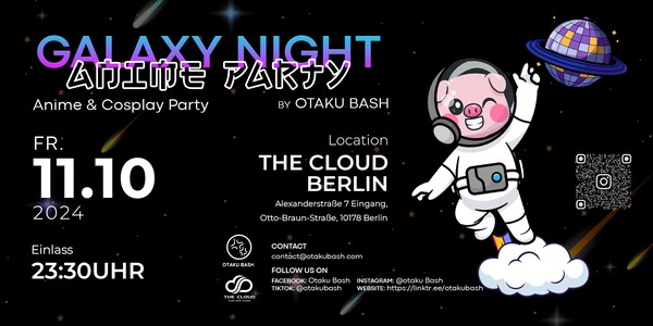 Anime & Cosplay Party - Galaxy Night