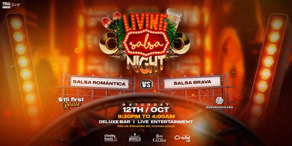 LIVING SALSA NIGHT - Salsa Romántica vs Salsa Brava