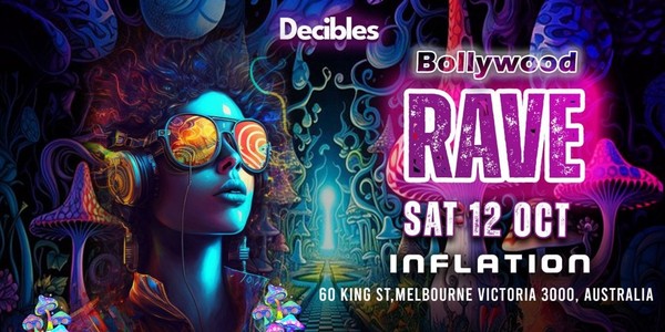 BOLLYWOOD RAVE at INFLATION Nightclub, Melbourne