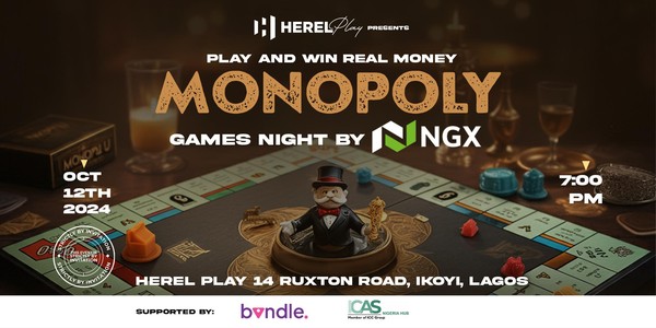 Herel Play Monopoly Games Night with NGX