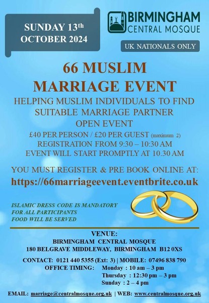 66 Muslim Marriage Event