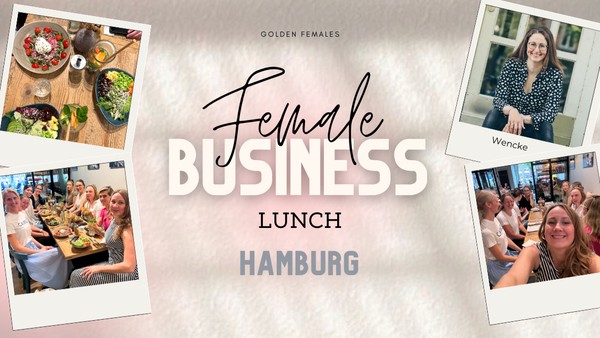 Female Business Lunch Hamburg