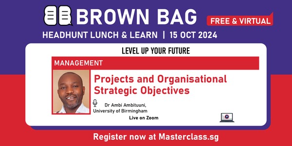 Brown Bag: Projects and Organisational Strategic Objectives (Virtual)