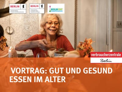 Vortrag: Gut und gesund essen im Alter