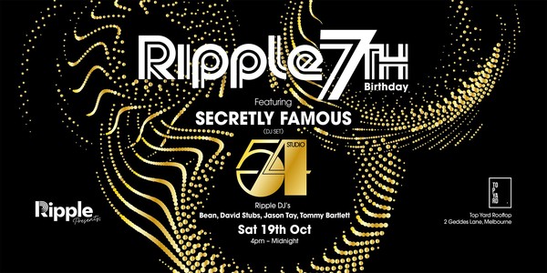 Ripple 7th Birthday - Studio 54