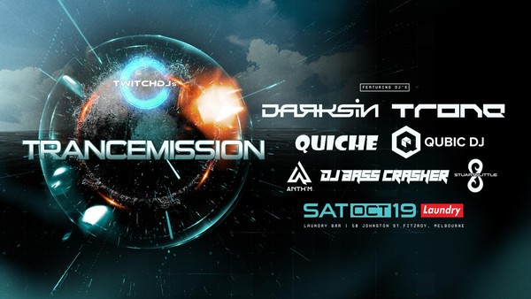 Twitch DJs | Trancemission | 19.10.24 @ Laundry Bar