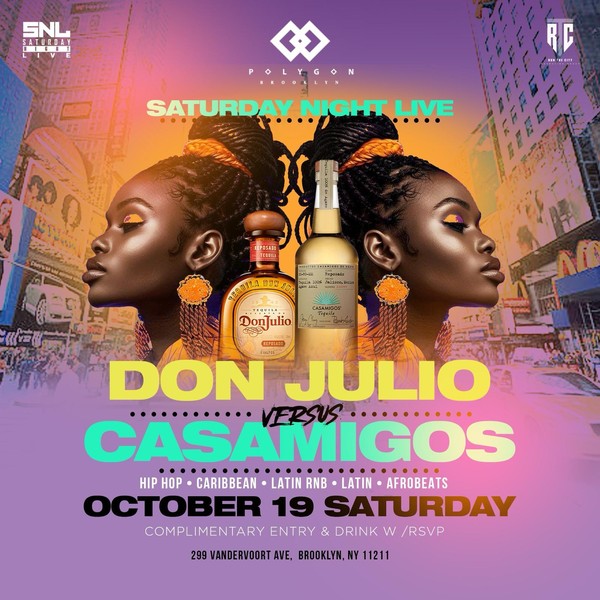 Saturday Night Live Presents Don Julio vs Casamigos at Polygon in Brooklyn