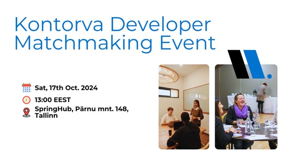 Kontorva Developer Matchmaking Event