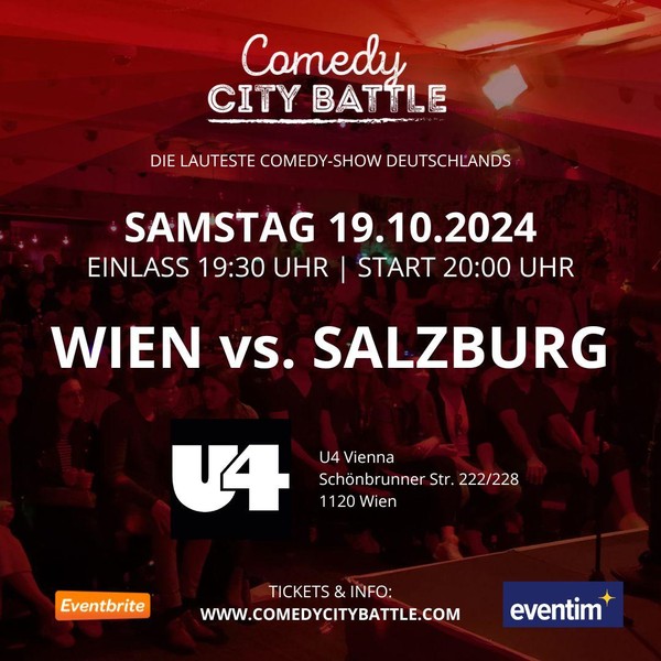 Comedy City Battle:  Wien - Salzburg