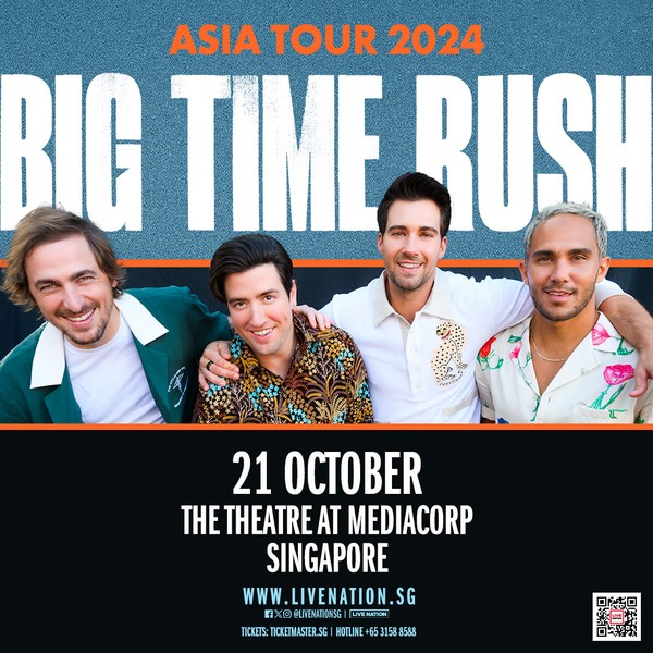 Big Time Rush Asia Tour 2024 in Singapore｜Concert