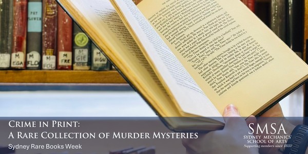 CRIME IN PRINT: A Rare Collection of Murder Mysteries