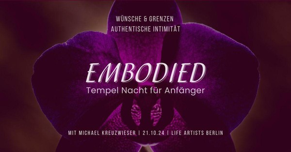 EMBODIED - Tempelnacht für Anfänger - OKTOBER