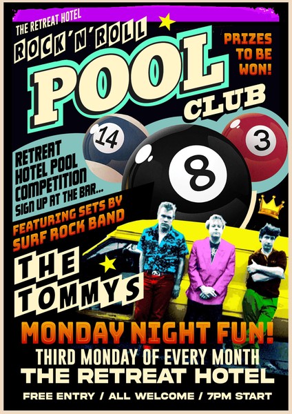 The Retreat Hotel  Rock'n'Roll Pool Club feat. The Tommys