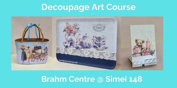 Decoupage Art Course by Angie Ong - SMII20241023DAC