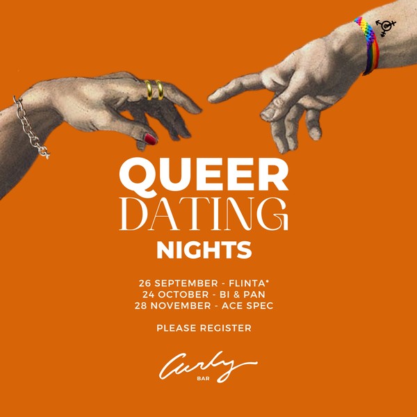 Queer Dating at Curly Bar -  Bi-Pan Edition