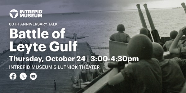 80th Anniversary Talk: Battle of Leyte Gulf