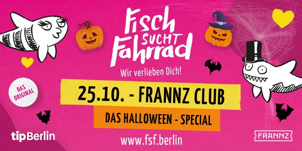 Fisch sucht Fahrrad Berlin | Halloween-Special | 25.10.24