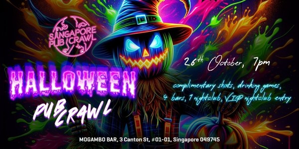 ★ The Singapore Halloween Pub Crawl 2024 ★