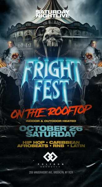 Fright Fest Halloween Costume Party @ Polygon BK Free entry w/ RSVP