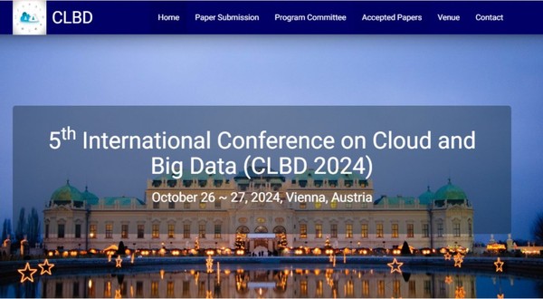 5th International Conference on Cloud and Big Data (CLBD 2024)