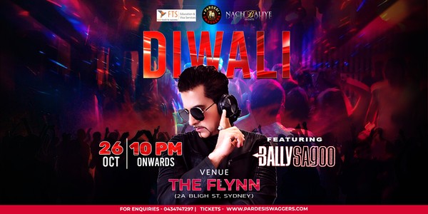 Diwali With Bally Sagoo At The Flynn, Sydney