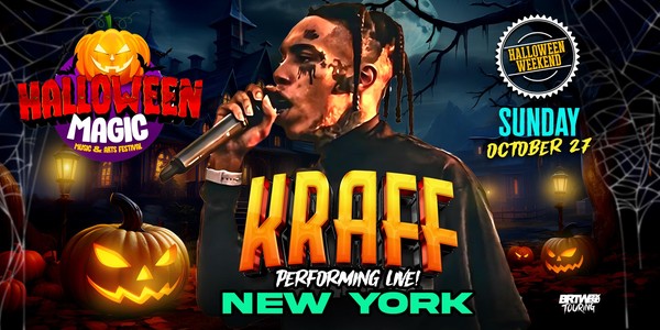 KRAFF - Live In NEW YORK! "Halloween Magic" Sunday, October 27th @ AMAZURA