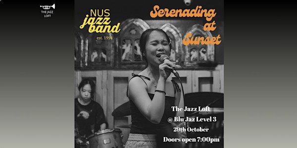 NUS Jazz Band presents “Serenading at Sunset” @ The Jazz Loft