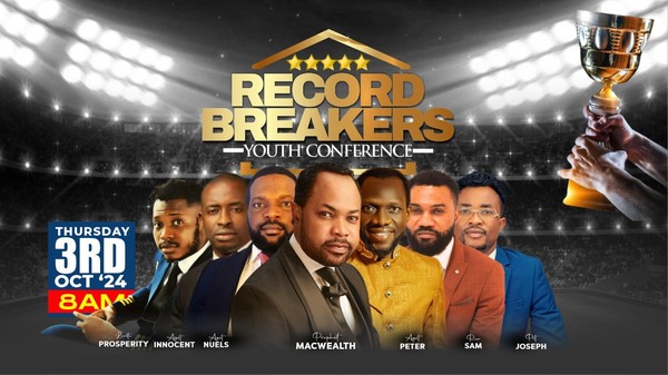 Record Breakers Youth Conference with Prophet Isaiah Macwealth