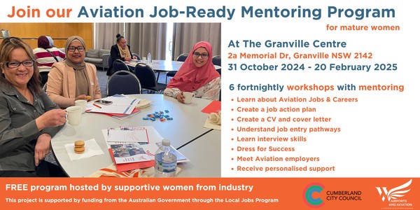 Aviation 'Job-Ready' Mentoring Program for Mature Women - Granville