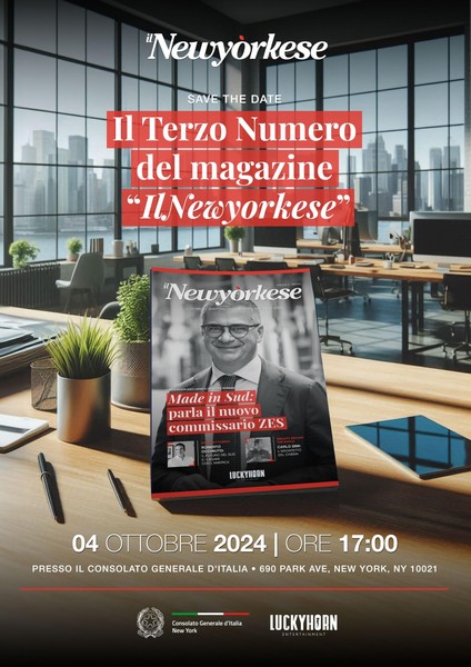 Made in Sud. Presentazione del terzo numero de "ilNewyorkese"