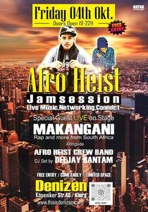 Afro Heist Jamsession at X-berg