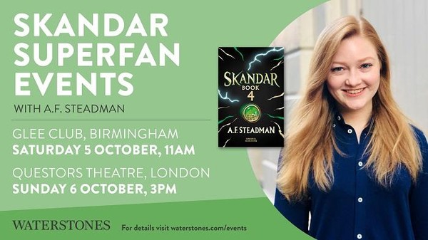 Skandar Superfan Event with A.F. Steadman at Glee Club, Birmingham