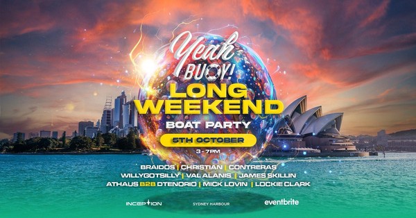 Yeah Buoy -  Long Weekend Sunset Boat Party