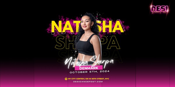 Natasha Sherpa NYC Dance Workshop - Desi Dance Fest 2024