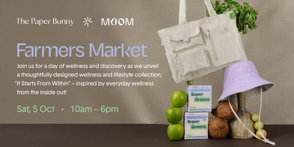 It Starts From Within: The Paper Bunny x Moom Farmers Market