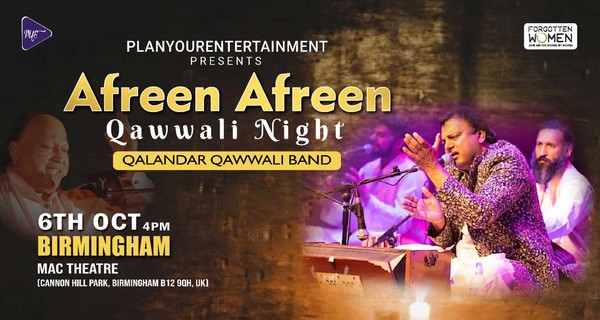 Afreen Afreen  Qawwali Night with Qalandar Qawwali Band Birmingham