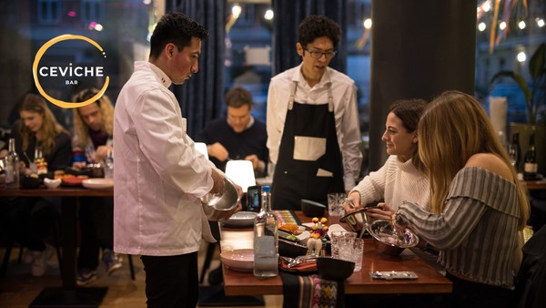 Bist du bereit für ein Ceviche-Workshop mit Chef Jerson Saavedra?