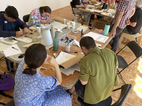 Printmaking workshop: an all-abilities art workshop