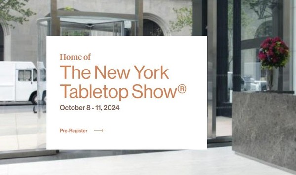 New York Tabletop Show October 8-11 2024