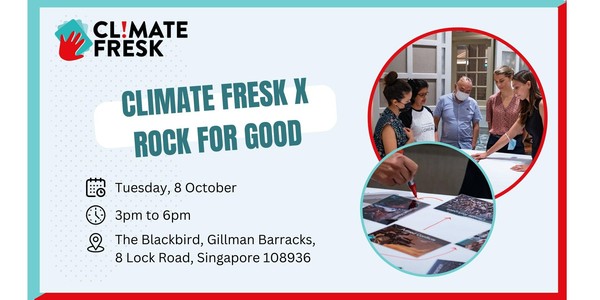 Climate Fresk x Rock for Good @ The Blackbird