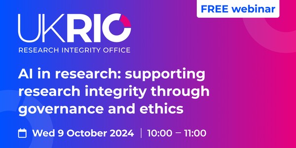 AI in research: supporting research integrity through governance and ethics