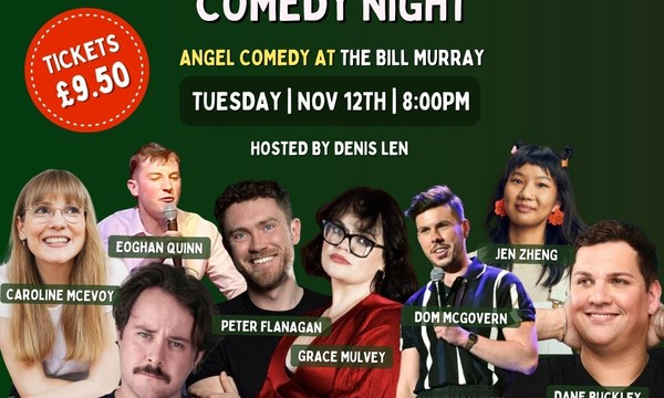 For the craic Comedy: Irish Comedy Night