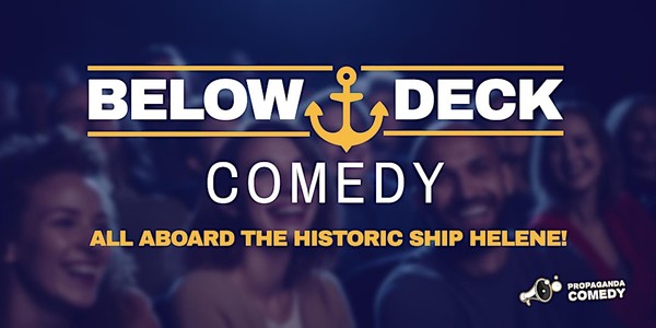 Below Deck Comedy (English Comedy on a Boat) + Popcorn!