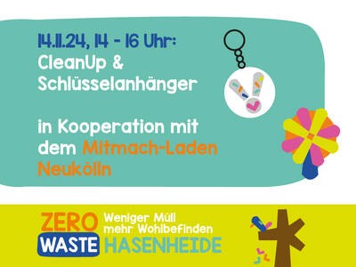 Zero Waste Hasenheide: CleanUp & Glücksrad